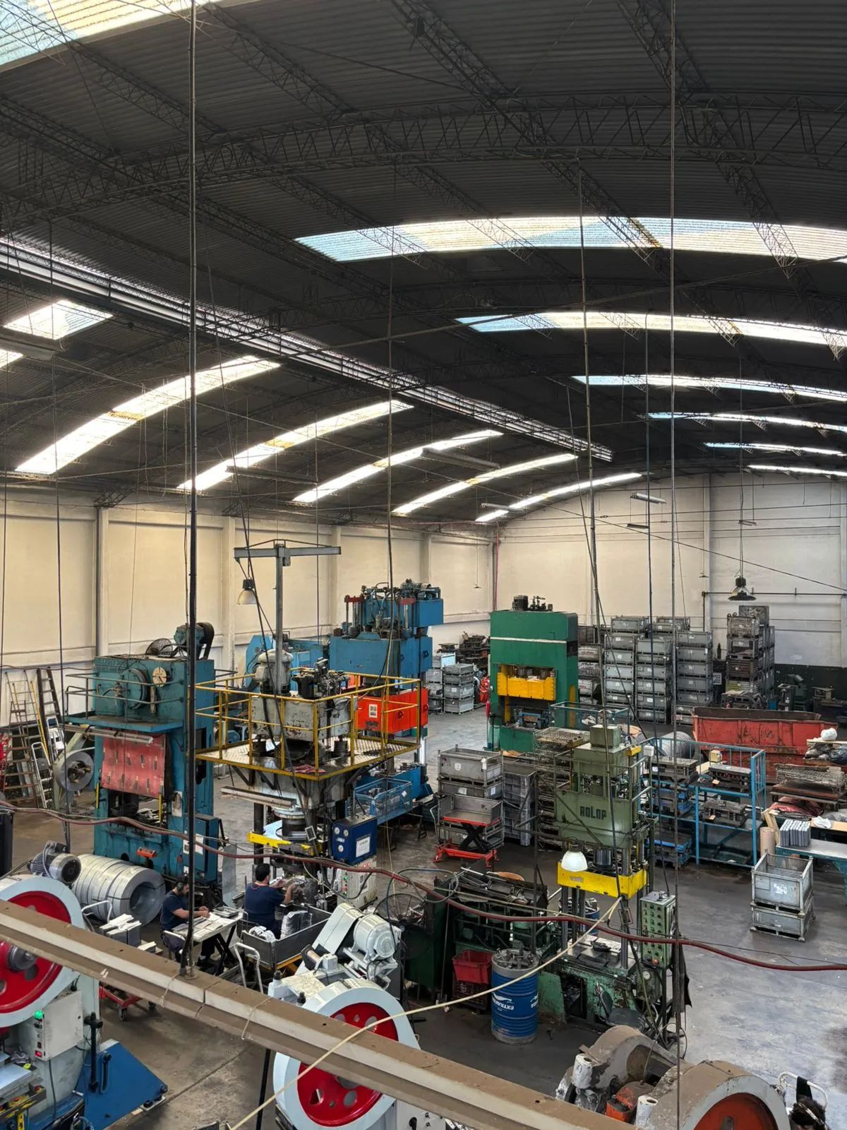 Taller metalúrgico Industrias Proba